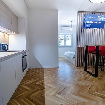 Tkalcha Studio Deluxe Leilighet Zagreb Eksteriør bilde