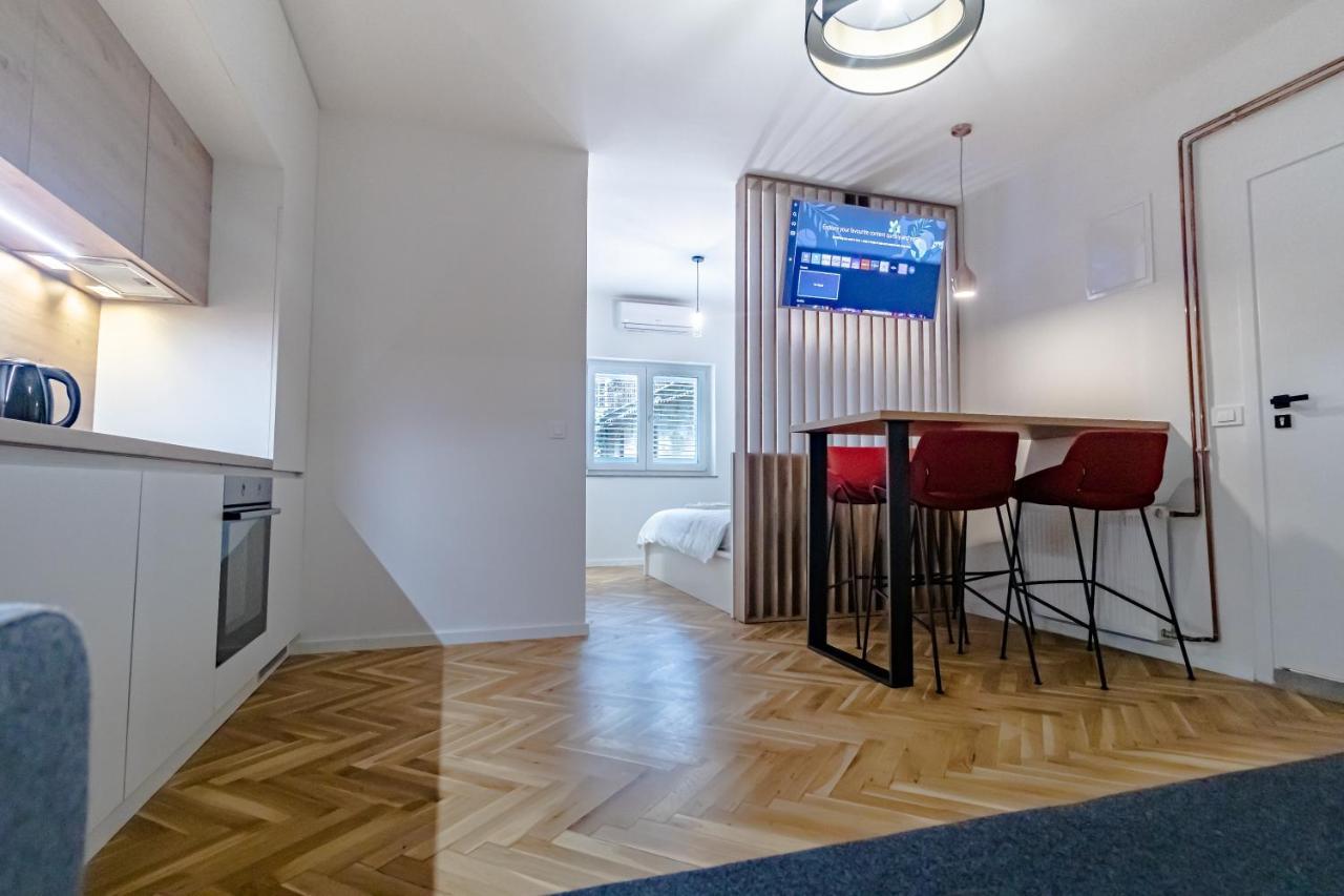 Tkalcha Studio Deluxe Leilighet Zagreb Eksteriør bilde