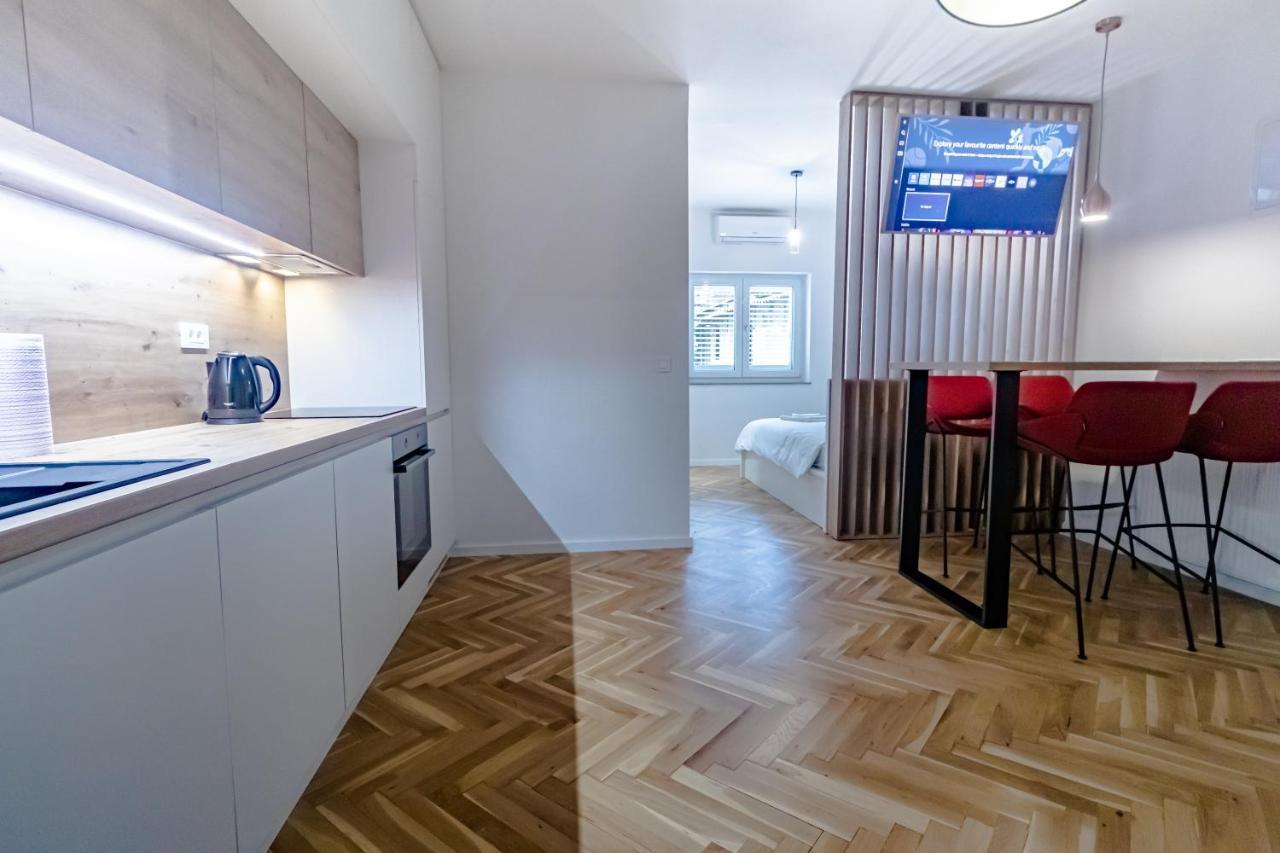 Tkalcha Studio Deluxe Leilighet Zagreb Eksteriør bilde