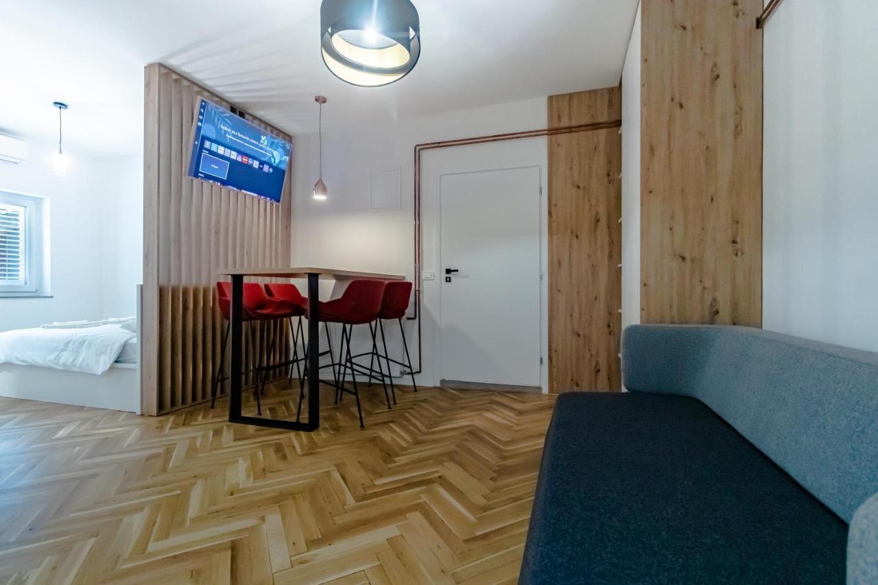 Tkalcha Studio Deluxe Leilighet Zagreb Eksteriør bilde